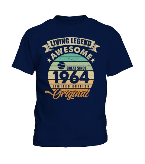 Vintaga 1964 Birthday Kids T-Shirt