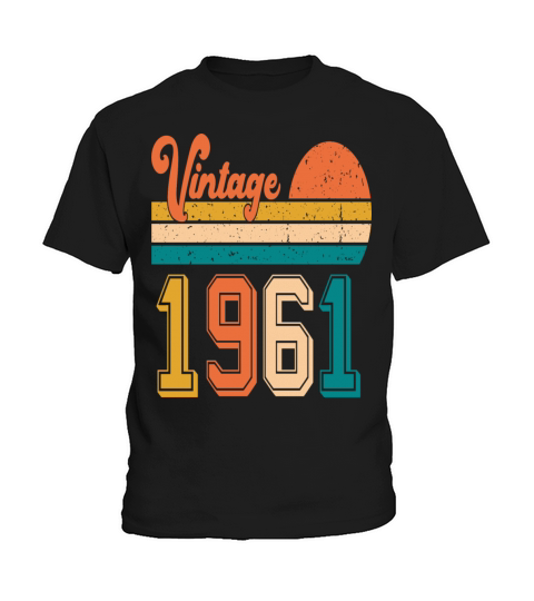 Vintage 1961 birthday gift Kids T-Shirt