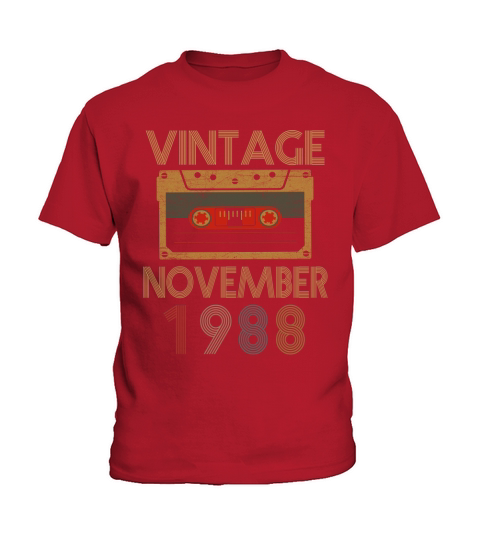 Vintage november 1988 Kids T-Shirt
