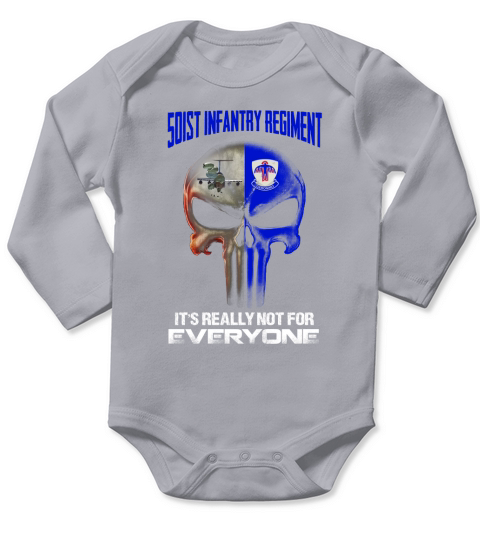 501st Infantry Regiment Long Sleeve Baby One-Piece