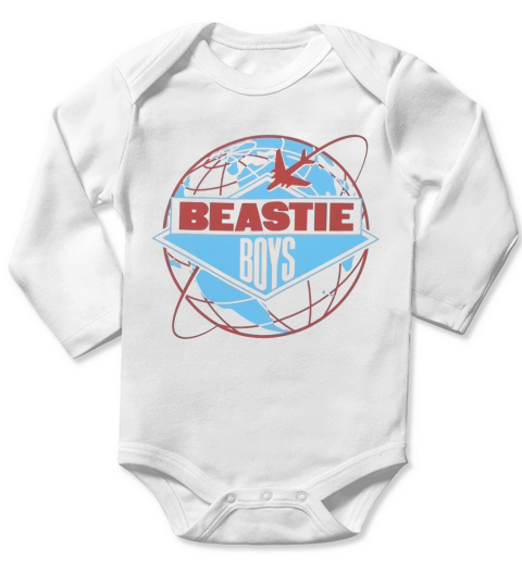 Beastie boys license to ill world tour Long Sleeve Baby One-Piece