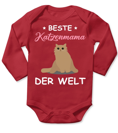 Cat Mom Quote Cat Lover Cat Owner Gift Women Long Sleeve Baby One-Piece