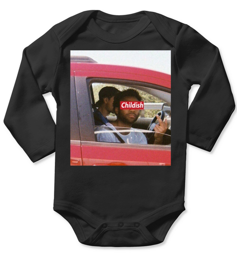 CHILDISH GAMBINO - CHILDISH Long Sleeve Baby One-Piece