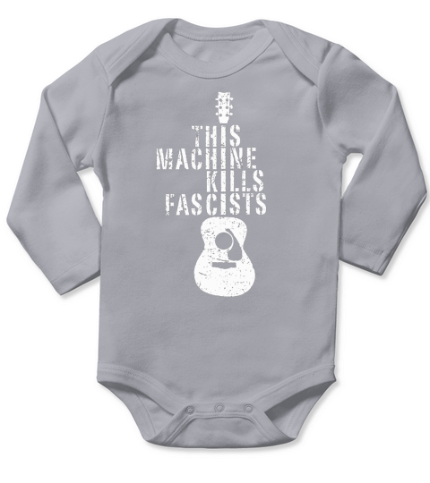 ESTA MÁQUINA MATA FASCISTA Long Sleeve Baby One-Piece