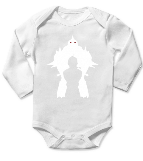Full Metal Alchemist Cult Classic Anime T-Shirt Long Sleeve Baby One-Piece