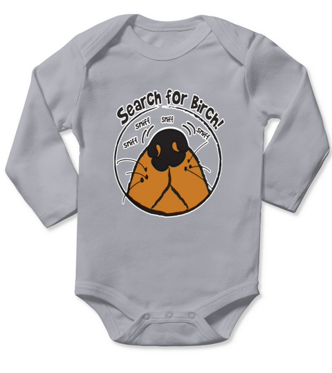Nosework - Search for Birch Long Sleeve Baby One-Piece