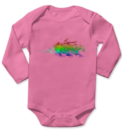 PINK FLOYD - THE DARK SIDE OF THE MOON Long Sleeve Baby One-Piece