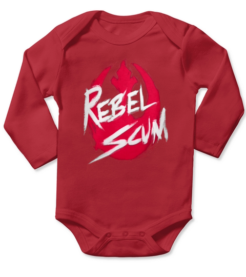 rebel scum Long Sleeve Baby One-Piece