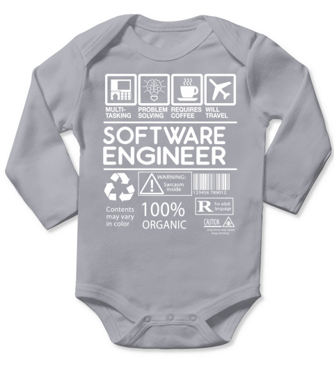 Software Engineer - produce Long Sleeve Baby One-Piece