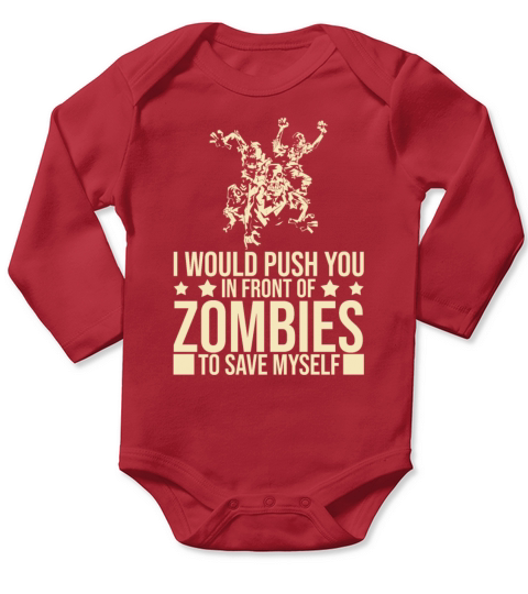 Zombies Long Sleeve Baby One-Piece