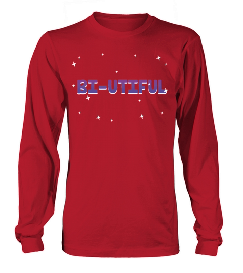 Bi-Utiful Bisexual Positivity Bi Pride Positive Long sleeved Unisex