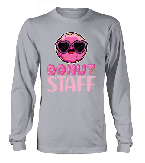 Funny Donut Staff Doughnut Maker Baker Chef Donut Long sleeved Unisex