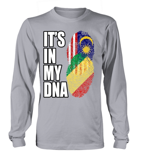 Malaysian And Congolese Republic Mix Heritage DNA Long sleeved Unisex