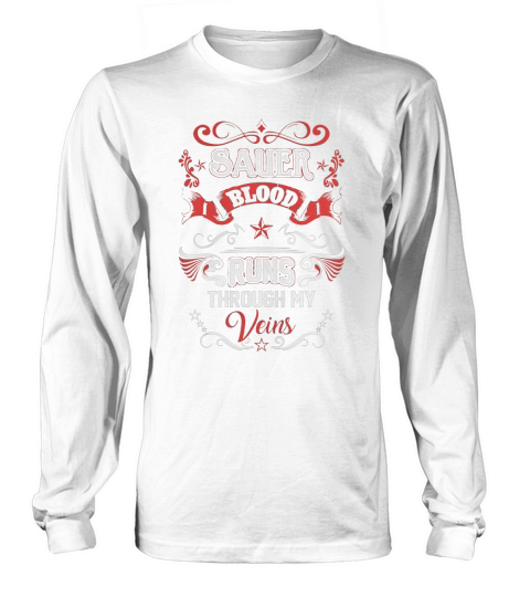 SAUER BLOOD RUNS THROUGH MY VEINS Long sleeved Unisex