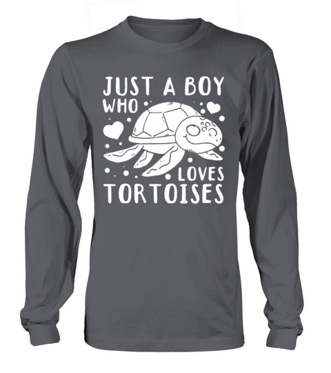 Turtle Tortoises Lover - Just A Boy Who Loves Long sleeved Unisex