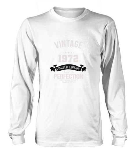 Vintage 50 Birthday Costume Men 50th BDay Birthday Long sleeved Unisex