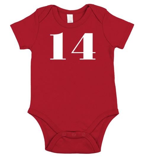 14 quatorze Short Sleeve Baby One-Piece