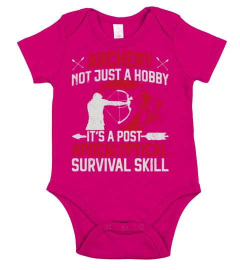 Archery Bow Archer Vintage Archery Short Sleeve Baby One-Piece