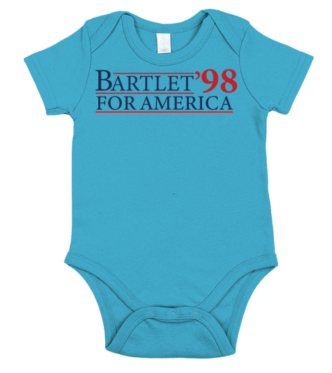 Barlet 1998 for America Short Sleeve Baby One-Piece