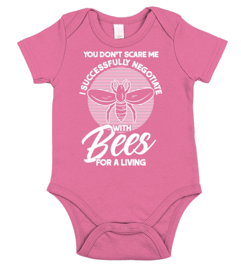 Beekeeping Apiculturist Bee Support Beekeeper Short Sleeve Baby One-Piece