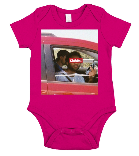 CHILDISH GAMBINO - CHILDISH Short Sleeve Baby One-Piece