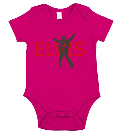 elvis T-Shirt Short Sleeve Baby One-Piece