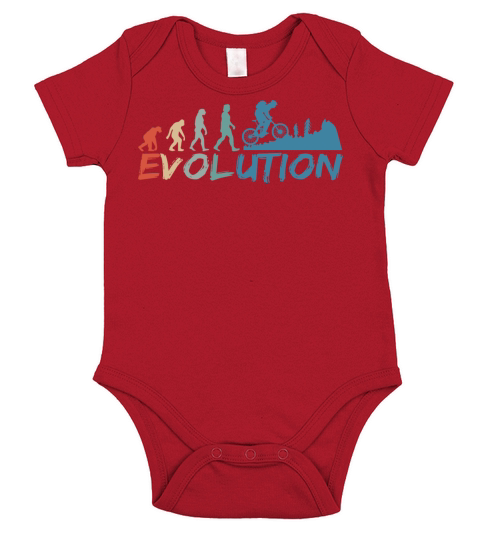 Evolution MTB Vintage Short Sleeve Baby One-Piece