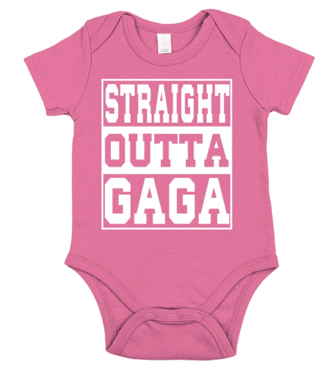 Gaga Ball Sport Saying Funny Short Sleeve Baby One-Piece