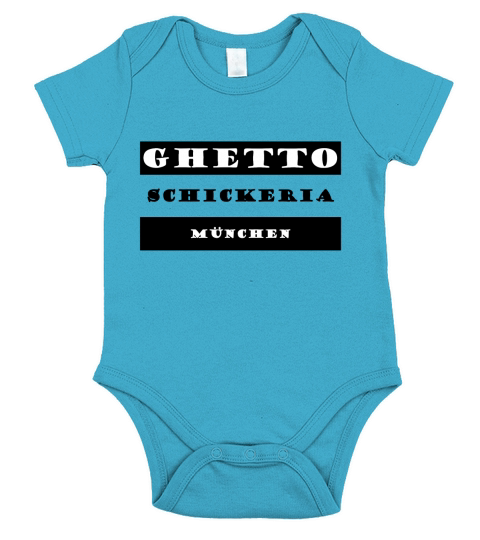 GHETTO Schickeria Muenchen - Baby Onesie Short Sleeve Baby One-Piece