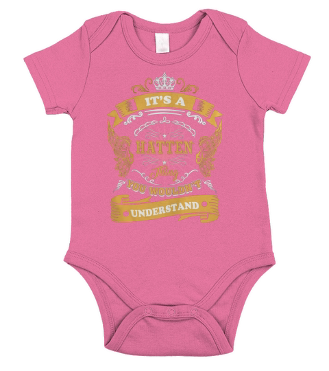 Its a HATTEN thing, you wouldnt understand Short Sleeve Baby One-Piece