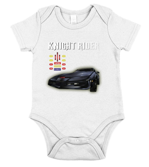 KITT - Knight Rider Short Sleeve Baby One-Piece
