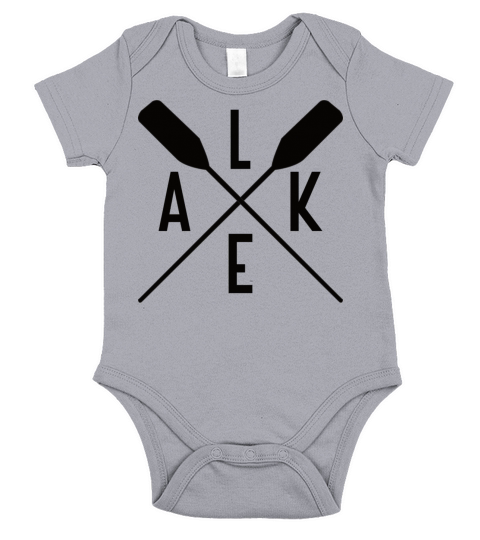 Lake Life Short Sleeve Baby One-Piece