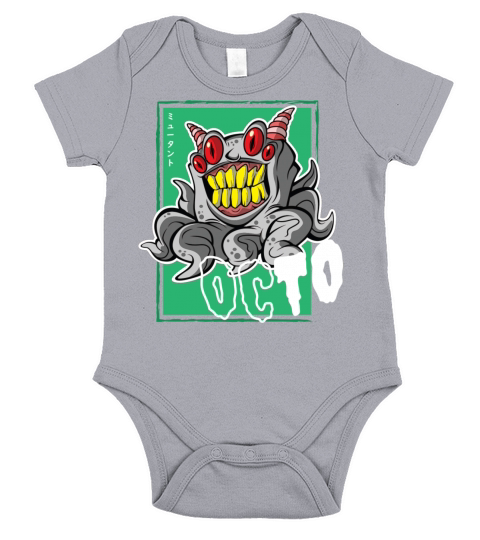 Mutant Octo Short Sleeve Baby One-Piece