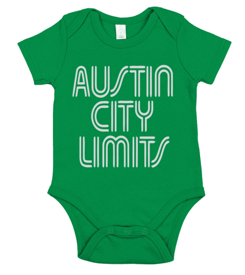 new austin city limits (ACL) Short Sleeve Baby One-Piece