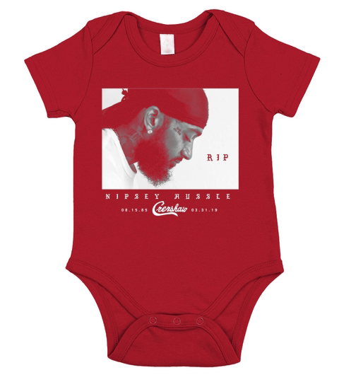 Nipsey Hussle RIP Short Sleeve Baby One-Piece