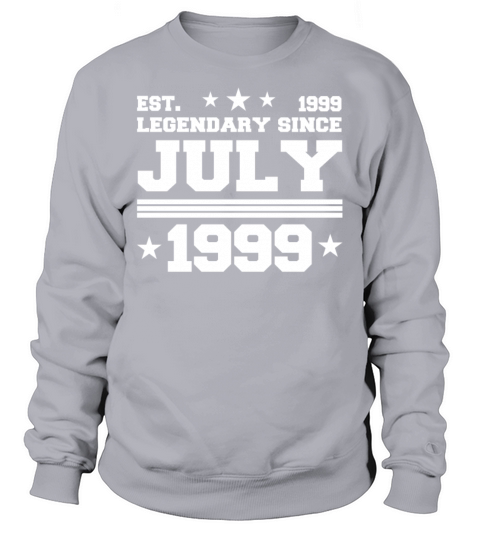 23rd birthday July vintage 1999 gift idea Sweatshirt Unisex