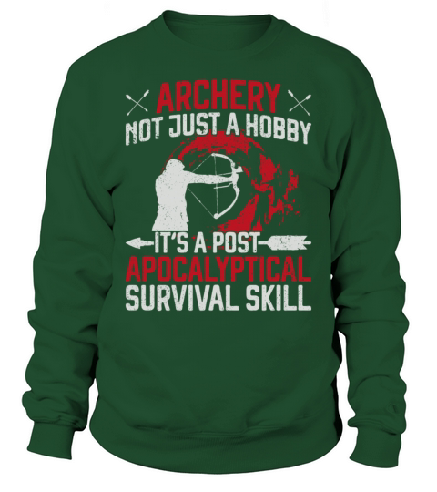 Archery Bow Archer Vintage Archery Sweatshirt Unisex