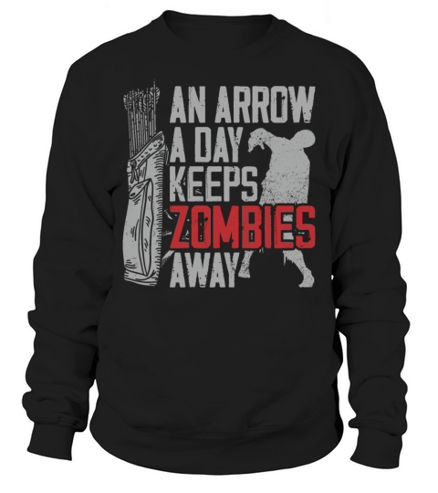 Archery Bow Archer Zombie Vintage Sweatshirt Unisex