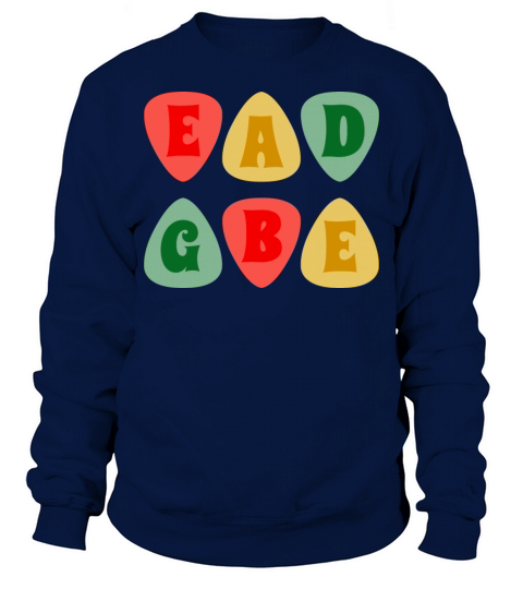 EADGBE Guitar Tuning - Vintage Musician Guitarist Sweatshirt Unisex