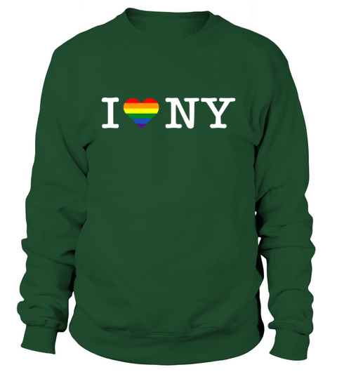 I Love New York Rainbow Heart LGBT NYC World Pride 2019 shirt Sweatshirt Unisex