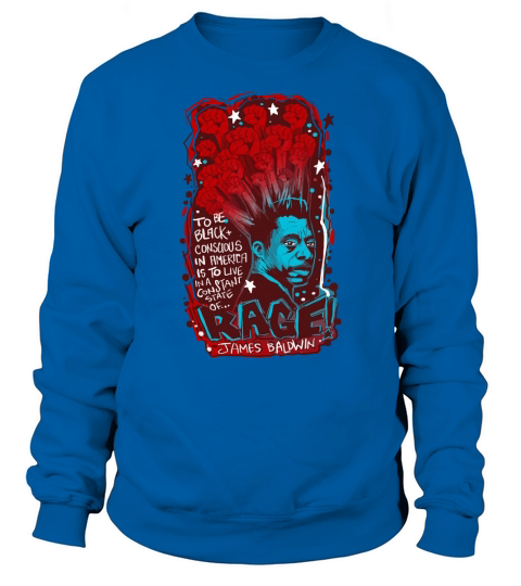 James Baldwin Quote Sweatshirt Unisex