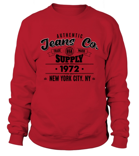 New York City Born In 1972 Vintage Birthday Sweatshirt Unisex