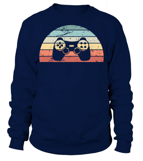 Retro Gaming Sunset Vintage Gamer Sunrise Sweatshirt Unisex