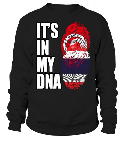 Tunisian And Thai Mix Heritage DNA Flag Sweatshirt Unisex