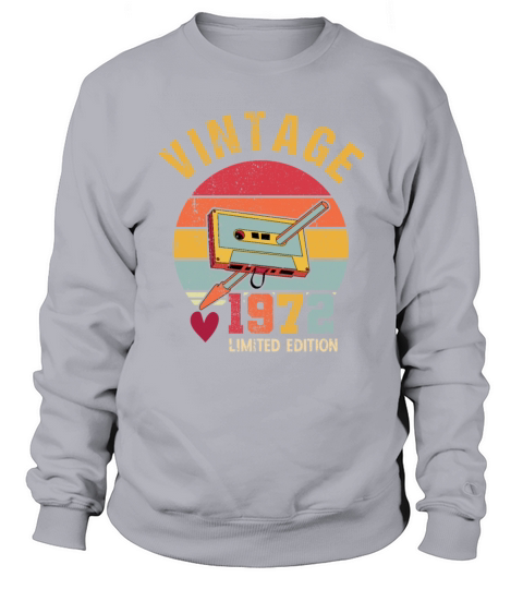 Vintage 50 Birthday Costume Men 50th BDay Birthday Sweatshirt Unisex