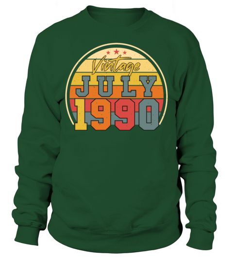 Year Of Construction 1990 July Sweatshirt Unisex