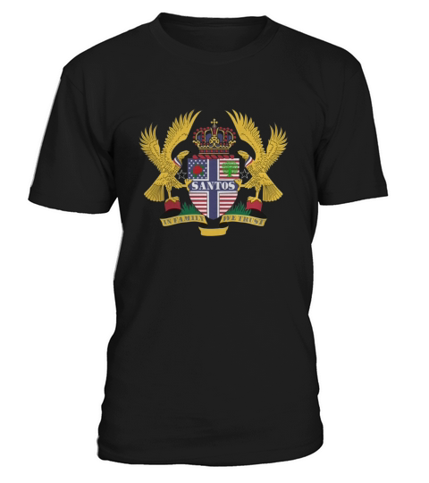 Santos Family Crest For American People - Santos Family T-Shirt, Hoodie, Sweatshirt T-Shirt Unisex