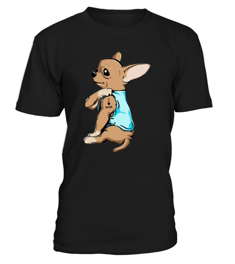 Strong Chihuahua I love mom tattoos shirt - Unisex Long Sleeve T-Shirt Unisex