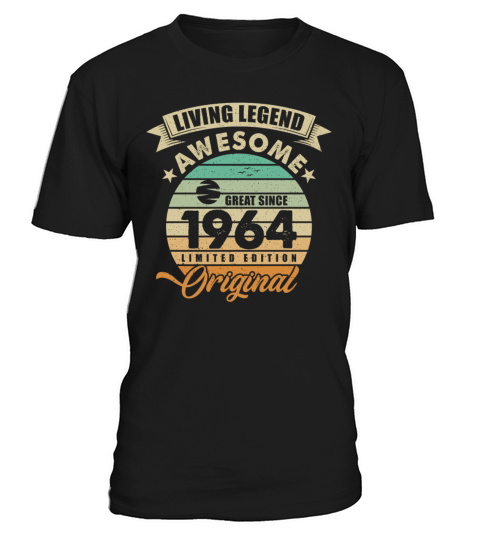 Vintaga 1964 Birthday T-Shirt Unisex