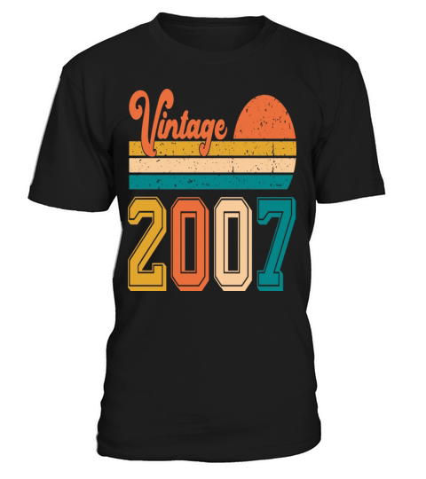 Vintage 2007 birthday gift T-Shirt Unisex